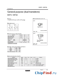 Datasheet EMT2 manufacturer Rohm